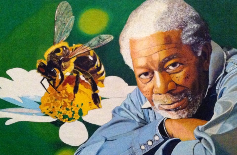El amor de Morgan Freeman por las Abejas